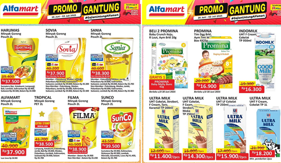 Katalog Promo Alfamart Terbaru Periode 30 Juni–6 Juli 2025, Banyak Diskon Menarik!