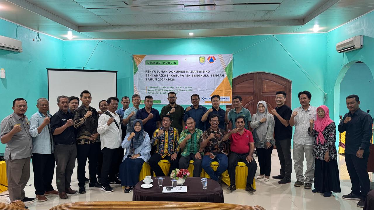 35 Desa di Bengkulu Tengah Rawan Banjir, 31 Desa Rawan Cuaca Ekstrem dan 11 Desa Rawan Tsunami