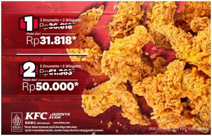 KFC Winger Barbeque Fest 5-22 Maret: Nikmati Sensasi Gurih & Manis dengan Harga Mulai Rp 31.000-an!