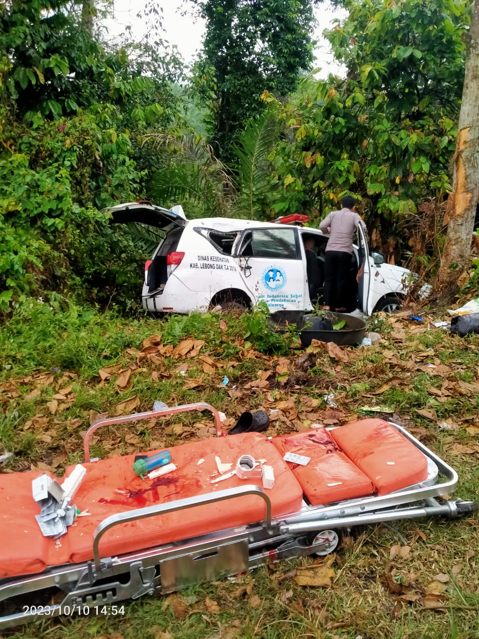 Fakta Baru Kecelakaan Mobil Puskesmas Dinkes Lebong, Dikabarkan 2 Orang Meninggal Dunia, Ini Identitasnya