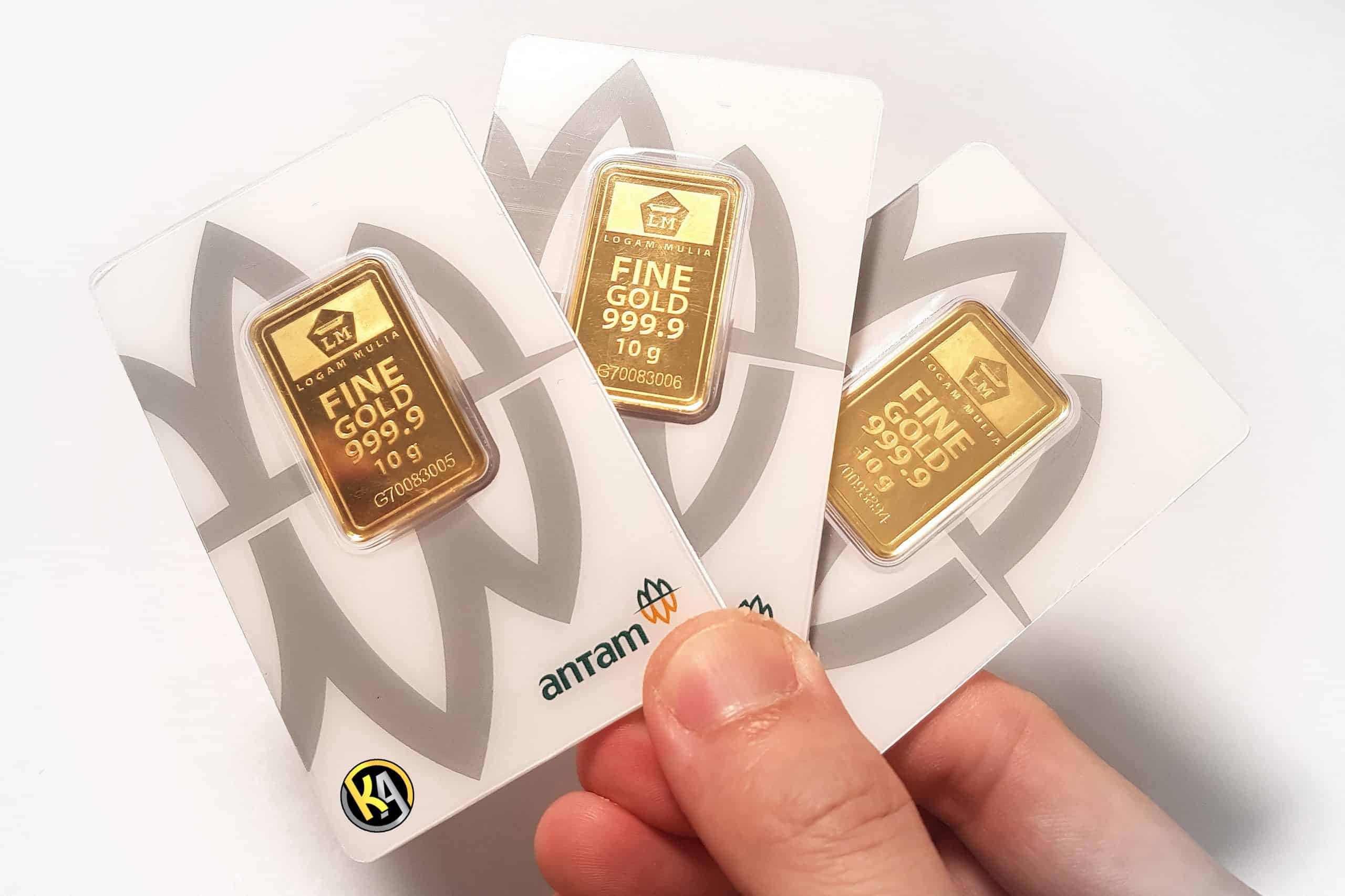 Harga Emas Antam (ANTM) Hari Ini 14 Januari 2025 Turun Signifikan, Rekor ATH Mulai Bergeser