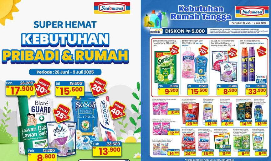 Belanja Hemat! Intip Katalog Promo JSM Indomaret Terbaru Edisi 27–29 Juni 2025