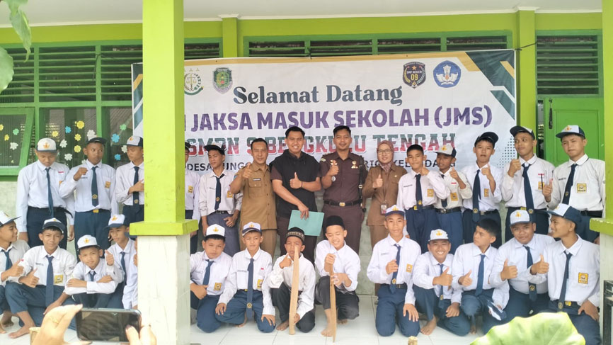 Program JMS Hadir di SMPN 9 Bengkulu Tengah, Pelajar Dapat Edukasi Hukum Sejak Dini