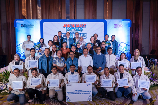 Dukung Insan Pers yang Berkualitas, BRI Fellowship Journalism 2025 Kukuhkan 45 Jurnalis Penerima Beasiswa