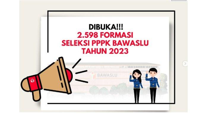 LENGKAP! Daftar Gaji Calon PPPK Bawaslu 2023, Terendah Rp5,4 Juta, Tertinggi Rp6,9 Juta