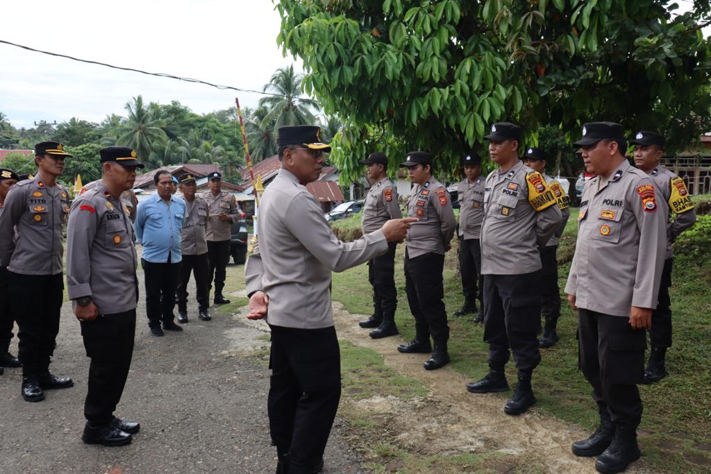 Wakapolda Datangi 2 Mapolsek, Simak Nasehatnya