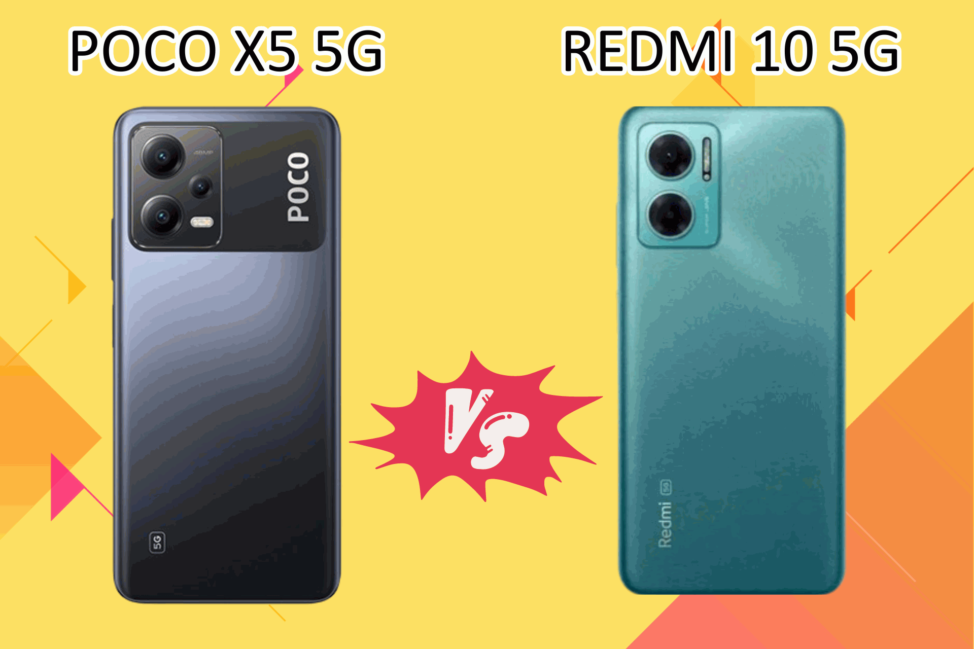Pertarungan HP Murah 5G: Poco X5 5G vs Redmi 10 5G, Siapa Jawaranya?
