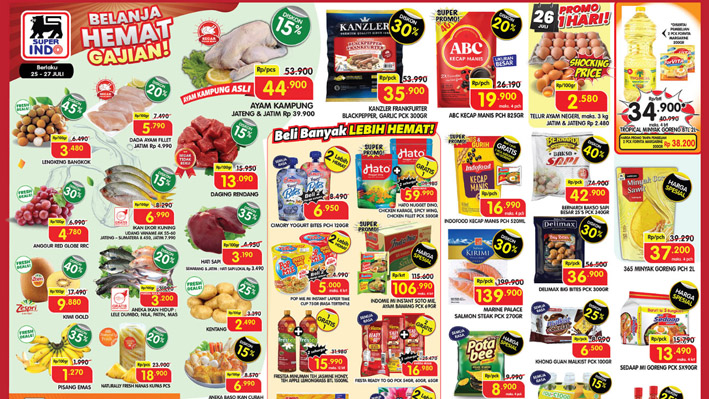 Katalog Promo JSM Superindo 25–27 Juli 2025: Spesial Gajian, Sunlight Cuma Rp11 Ribuan!