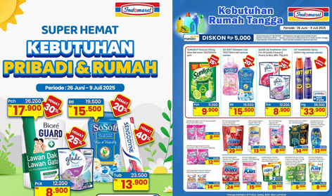 Katalog Promo JSM Indomaret 4–6 Juli 2025: Belanja Super Hemat di Akhir Pekan!