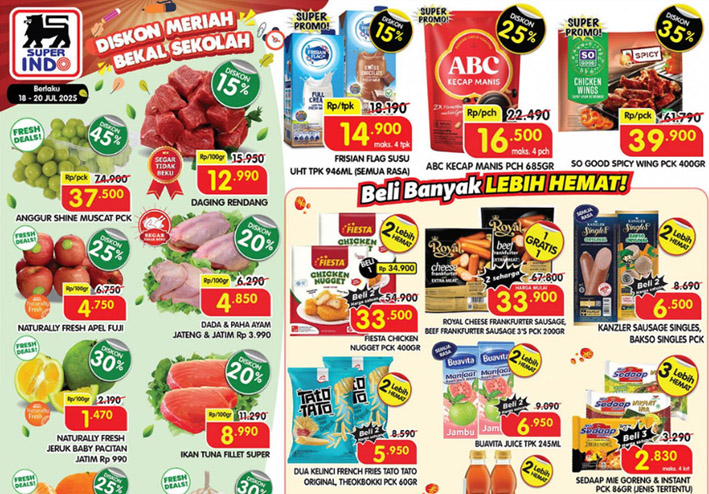 Katalog Promo JSM Superindo Terbaru Periode 18–20 Juli 2025, Belanja Keperluan Dapur Lebih Hemat!