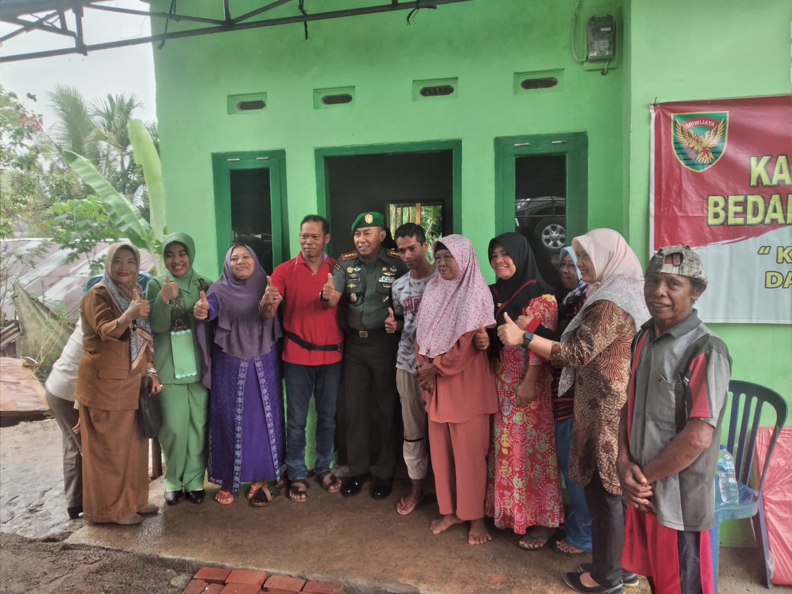 Simsalabim, Penampakan Rumah Warga Air Sebakul Usai Dibedah Program Karya Bakti TNI 