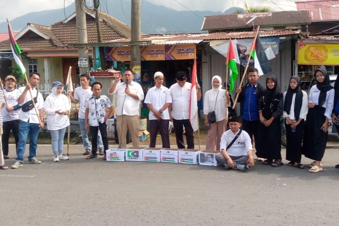 MD KAHMI Lebong Provinsi Bengkulu Galang Dana dan Doa Bersama untuk Rakyat Palestina 
