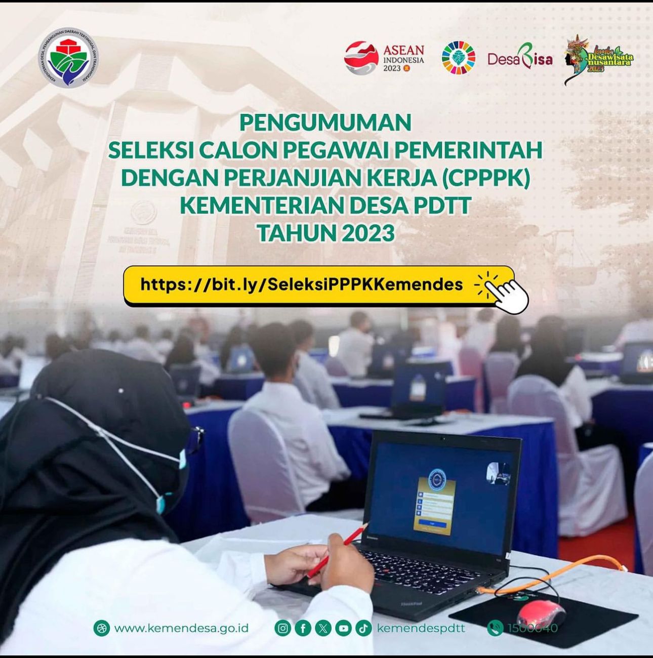 Kementerian Desa PDTT Buka Lowong 99 Formasi PPPK, Cek Persyaratan, Tata Cara Daftar dan Alokasi Formasi
