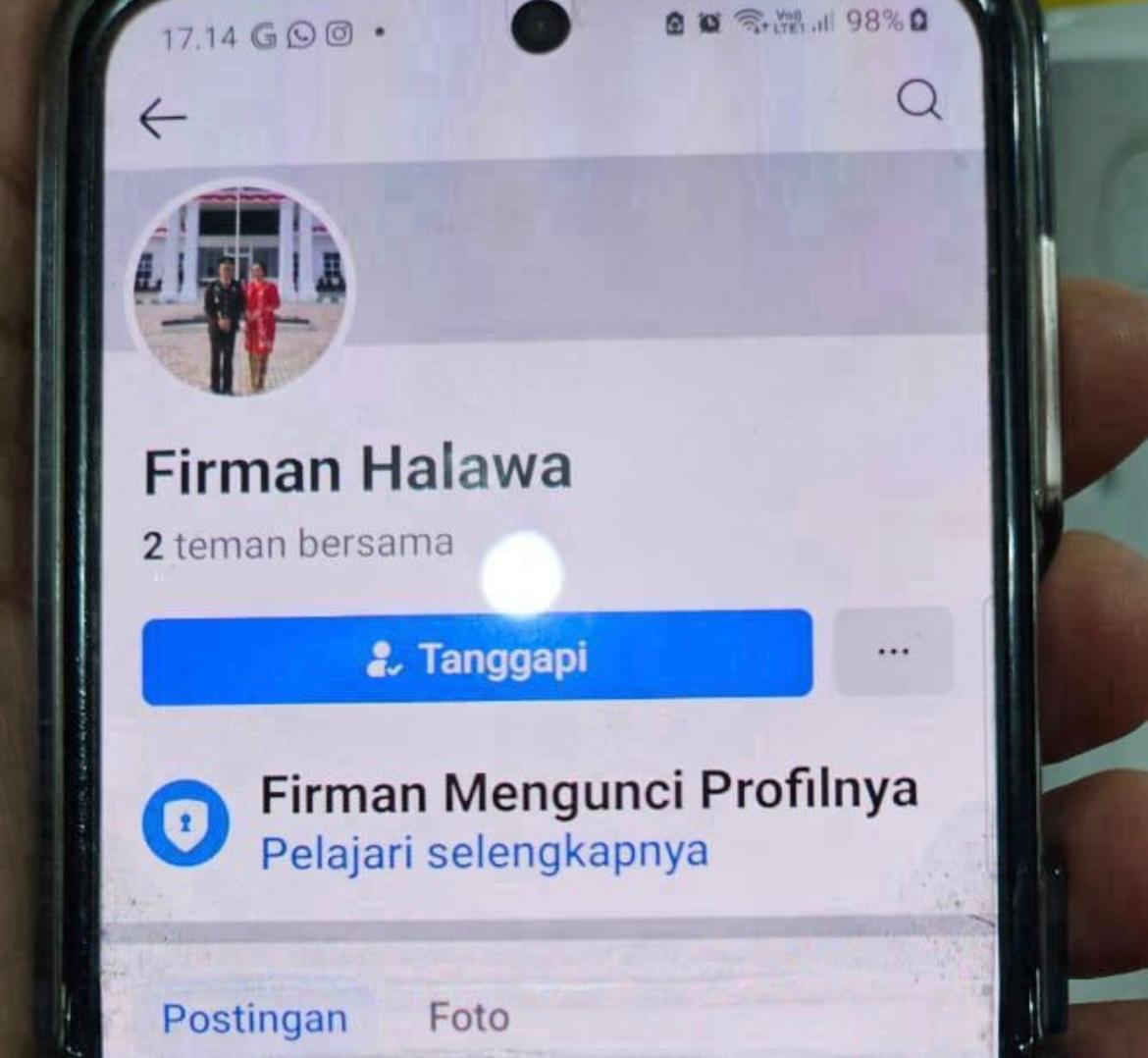 Waspada Penipuan, Oknum Tak Bertanggung Jawab Buat Akun Facebook Palsu Catut Nama Kajari Bengkulu Tengah