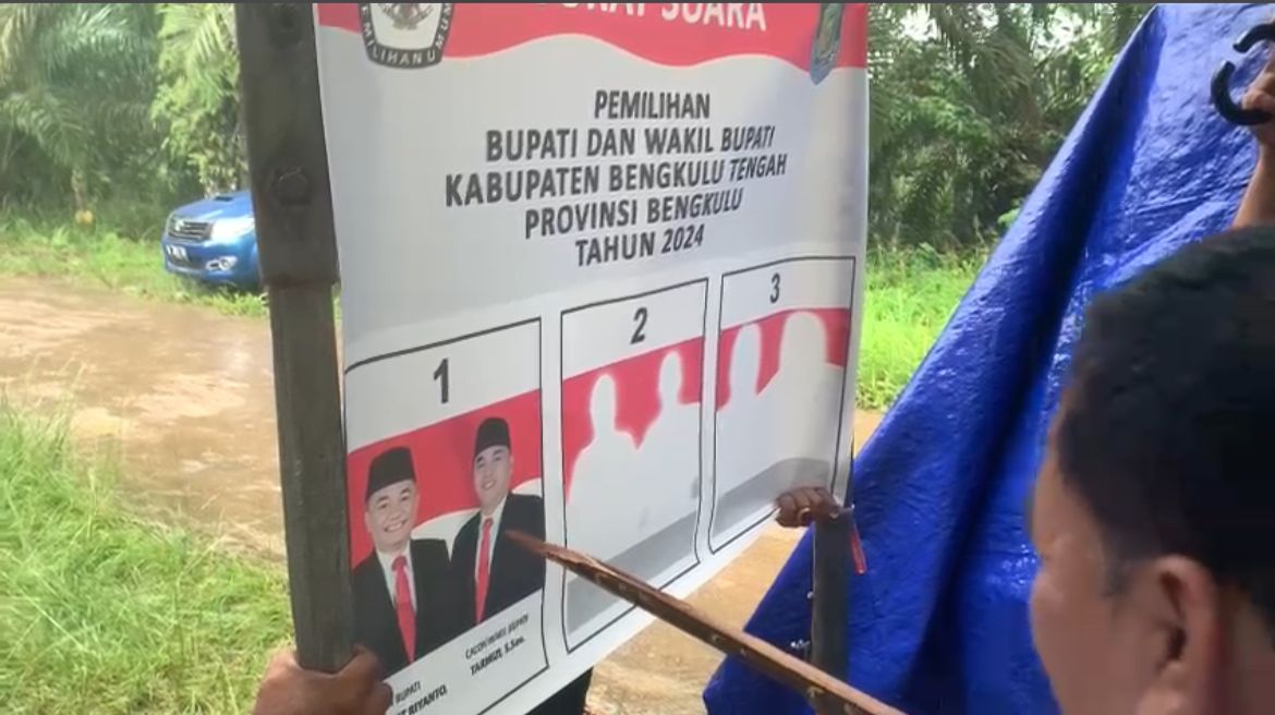 Rachmat-Tarmizi Kampanyekan Program Unggulan Jalan Mulus di Bengkulu Tengah