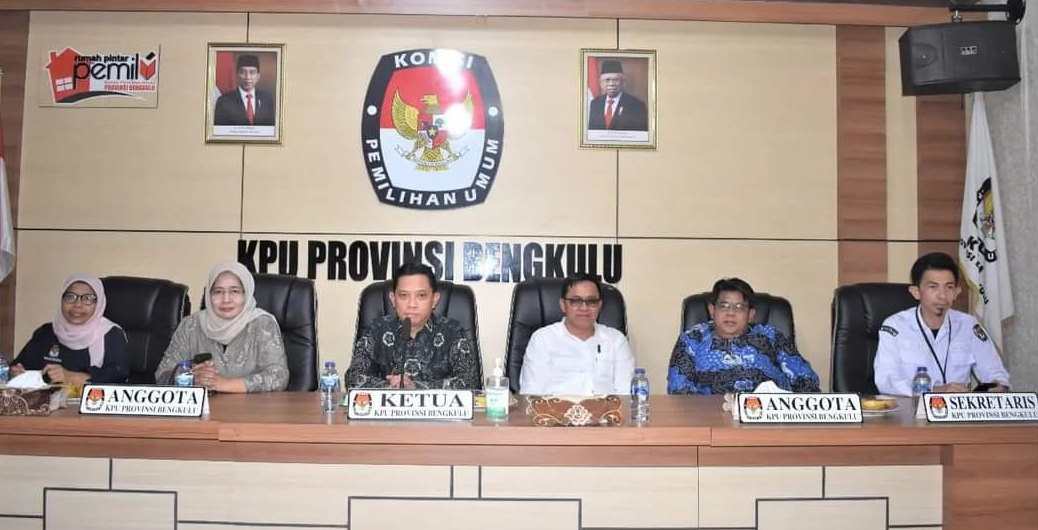 Pencalonan DPD RI Dapil Bengkulu, 12 Balon Resmi Daftarkan Diri, 4 Balon Batal Daftar