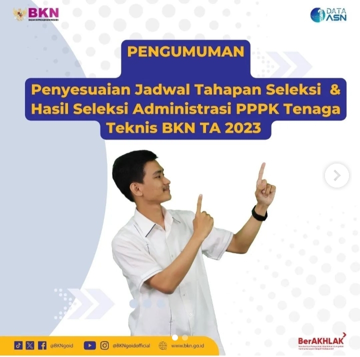 Update Seleksi PPPK BKN: Buka 149 Formasi, Gaji Tertinggi Rp9.403.380, Jumlah Pelamar Lulus Administrasi