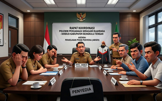 Dua Kali Mangkir, PPTK Dikbud Bengkulu Tengah Bakal Datangi Penyedia Seragam