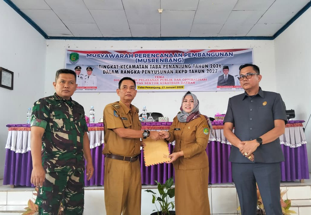 Perbaikan Infrastruktur Fokus Usulan Musrenbangcam Taba Penanjung