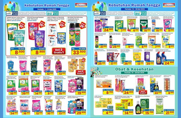Belanja Super Hemat! Intip Katalog Promo JSM Indomaret Terbaru Edisi 23–25 Mei 2025
