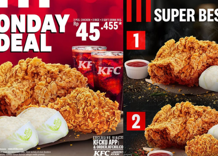 4 Promo KFC Terbaru Mei 2025, Awal Bulan Makin Seru dengan Ayam Enak Harga Hemat