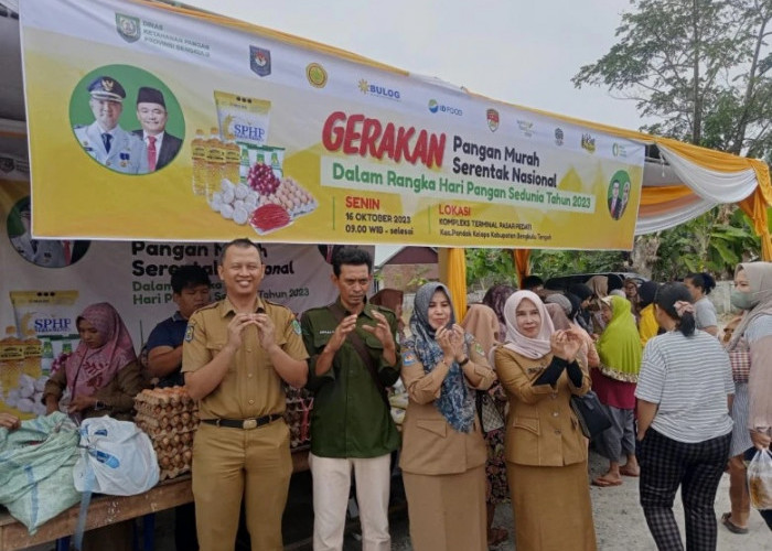 Sembako Murah Berhasil Terjual di Bengkulu Tengah Segini