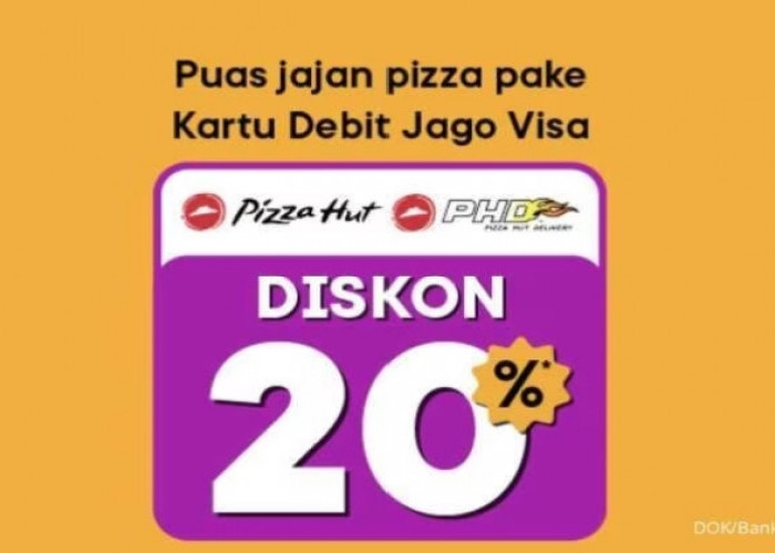 Nikmati Diskon Hingga Rp 100.000 dengan Promo Spesial Pizza Hut x Bank Jago!