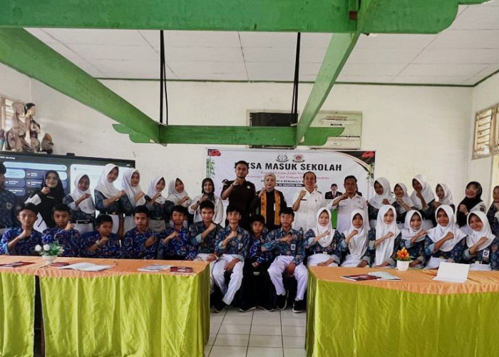 Cegah Kenakalan Remaja, Program JMS Sasar SMPN 6 Bengkulu Tengah