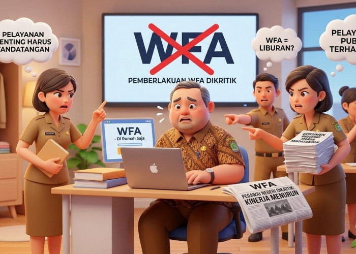 Usul Pemkab Bengkulu Tengah Tinjau Penerapan WFA, 1 Hari Dinilai Cukup