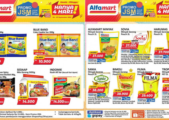 Katalog Promo JSM Alfamart 5-7 September 2025, Belanja Hemat Banyak Untung!