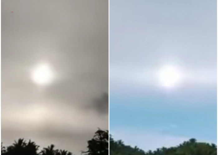 Heboh Penampakan 2 Matahari di Langit Kepulauan Mentawai, Peneliti Meteorologi Sebut Fenomena 