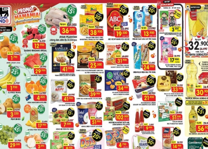 Katalog Promo JSM Superindo 4-6 Oktober 2024, Masak Hemat Istimewa Awal Bulan