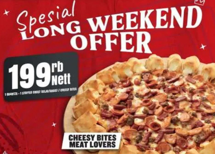 Rayakan Imlek dengan Promo Spesial Pizza Hut: 2 Pizza Hanya Rp199.000!