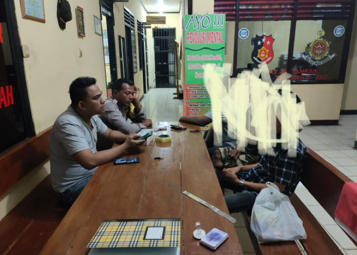 Polisi Bekuk Pelaku Pencurian Handphone di Kabupaten Bengkulu Tengah