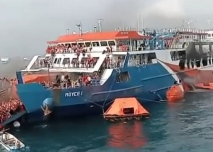 Penumpang dan Kru Bus Putra Rafflesia yang Terjebak di Kapal Ferry Terbakar Selamat, Ini Rinciannya 