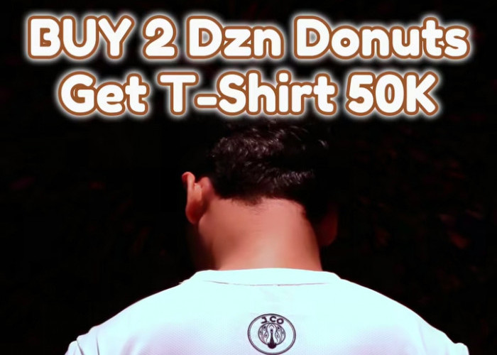 Promo Spesial J.CO x BRI! Beli 2 Lusin Doughnut, Dapatkan T-Shirt Eksklusif Hanya Rp 50.000