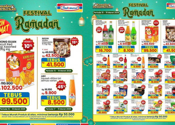 Super Hemat! Katalog Promo Indomaret 17-19 Maret 2025 Hadirkan Promo Murah untuk Kebutuhan Ramadan