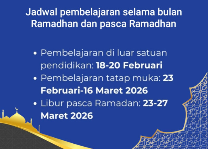 Catat Tanggalnya! Ini Jadwal Libur Sekolah Selama Ramadan 2026