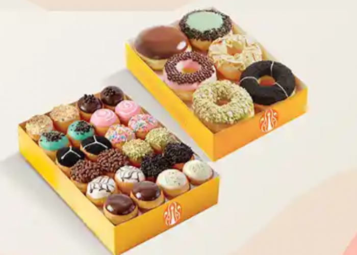 Promo JCO Terkini: 1/2 Lusin Donuts dan 1 Box JPops Rp99.000, Bisa Order Sambil Rebahan
