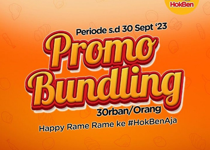 Selain Promo JCO, HokBen Juga Menyiapkan Promo Akhir Bulan September yang Wajib Dicoba