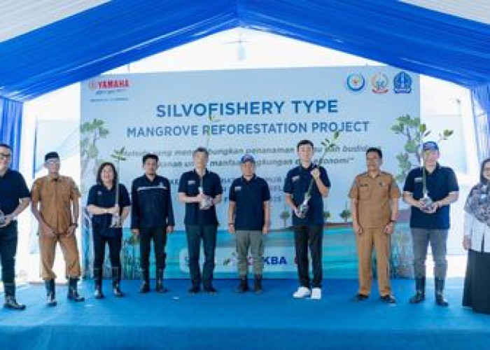 Dukung Konservasi Lingkungan, Yamaha Motor Group Akan Tanam 520.000 Pohon Mangrove di Indonesia