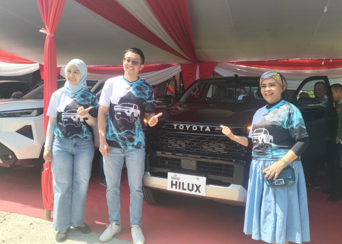 Agung Toyota Bengkulu Kenalkan New Hilux, Usung Mesin Baru dan Fitur Lebih Canggih