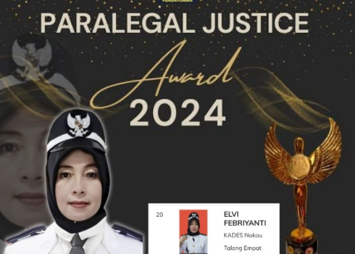 Paralegal Justice Award 2024: Maroba Kite Dukung Kades Nakau Elvi Raih Top Favorit Publik, Begini Caranya 