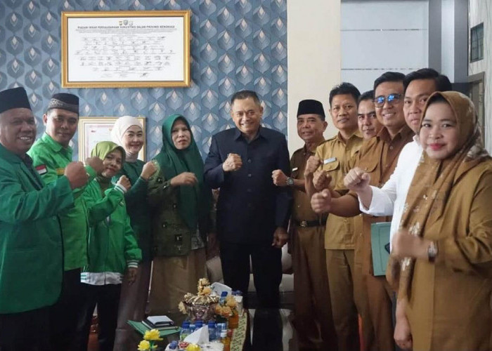 Bupati Rachmat Riyanto Perkuat Sinergi, Terima Audiensi DPC PPP dan Bapas Kelas I Bengkulu