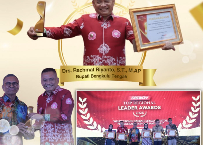 Bupati Rachmat Diganjar Penghargaan Tingkat Nasional, Tokoh Presidium dan Ketua DPRD Ikut Bangga