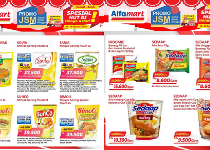 Katalog Promo JSM Alfamart 15-17 Agustus 2025 Spesial HUT RI, Diskon Gede-gedean!