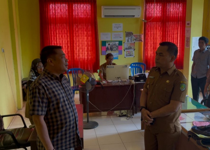 Sidak Wabup Tarmizi ke OPD Temukan Fakta Mengejutkan: Kondisi Gedung Retak, Plafon Bolong Hingga AC Mati