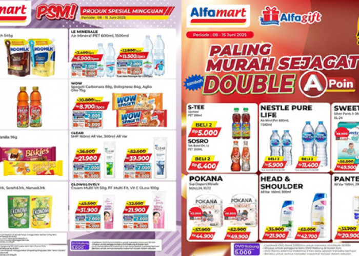 Katalog Promo Alfamart Terbaru Periode 9–15 Juni 2025, Banyak Diskon dan Bonus Menarik!