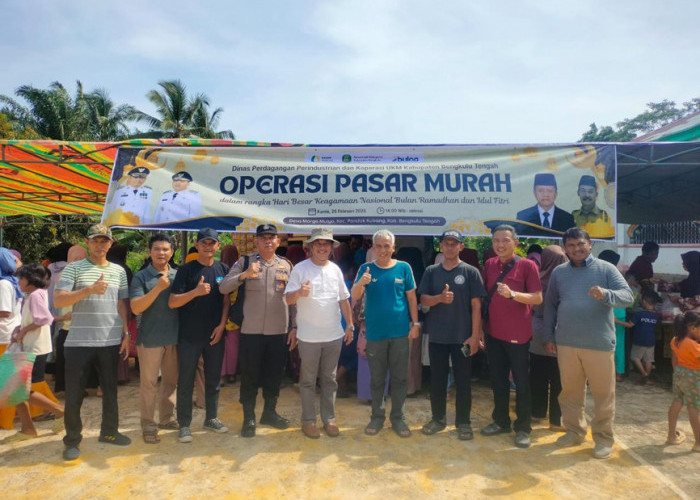 Tekan Inflasi Jelang Idulfitri, Pemda Bengkulu Tengah Mulai Gelar Operasi Pasar Murah