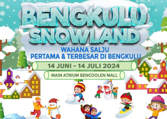 Hadir Hanya Sebulan Saja di Bencoolen Mall, Wahana Salju Snowland Beri Keseruan yang Tak Terlupakan 
